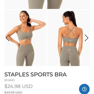 Small Ryderwear sports bra
